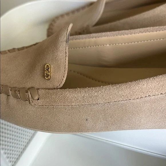 MICHAEL Michael Kors Beige Suede Loafers - Picture 5 of 7